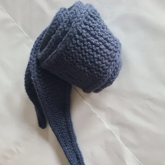 Sophie scarf, Neck scarf small scarf, spring/autumn scarf Knitted Handmade Scarf - Picture 12 of 15